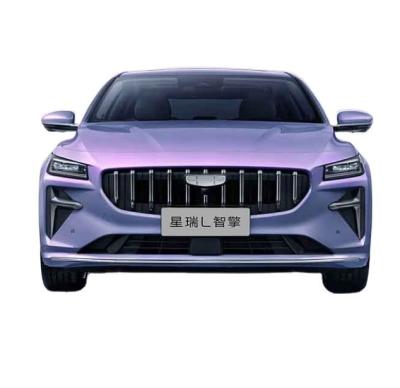 Китай Энергетическое транспортное средство Geely Xingrui L Hybrid Qingshan Purple Флагманский 5-местный большой автомобиль продается