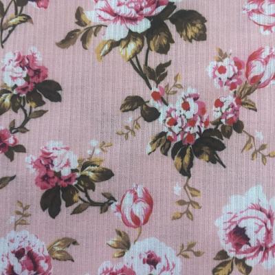 China Shrink-Resistant Hottest Product Digital Printing In 2021 Use The Latest Printing Technology Printing Ribbed Jersey Fabric for sale