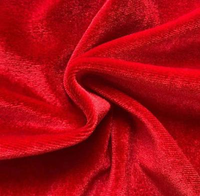 China China Wholesale Manufacturer Shrink-Resistant Upholstery KS Thick Korean Velvet Fabric For Sofa for sale