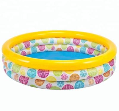 China Child Intex 58449 color box dot swimming pool summer outdoor children's pooll for sale