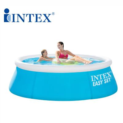 China INTEX 28101 6' Flat Above Ground Pool - Round Above Ground Pool 30.5*10.8*35.6 for sale