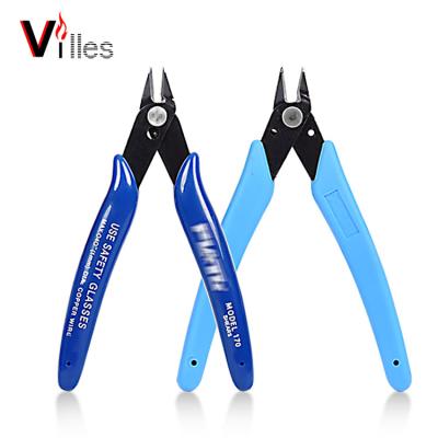 China PLATO Cutter 170 DIY Tools Electric Cable Cutters Cutting Side Plier Mini Diagonal Pliers Rubber Anti-Slip Butt Flow Pliers for sale