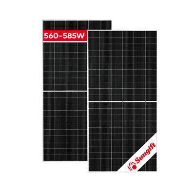 China High Quality EVA Sungift Monocrystalline Solar Panels PERC PV Module 560w 565w 570w 575w 580w 585w Solar Panel Home for sale