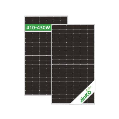 China Tiger Neo 54HL4-V Jinko 182mm Half-Cut Solarpanel 410W 415W 420W 425W 430W n-Type Solar PV Panel 182mmx182mm for sale