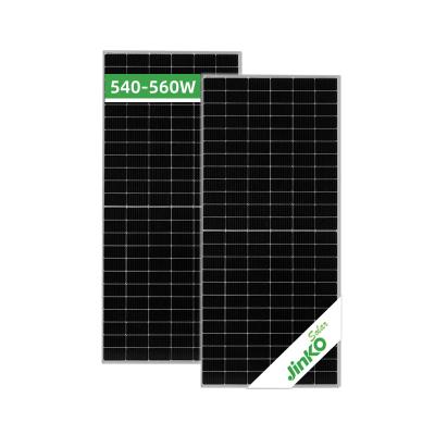 China jinko solar panel 182mm half cut high efficiency solar panels 540W 545W 550W tier 1 solar panel 550w 182mmx182mm for sale