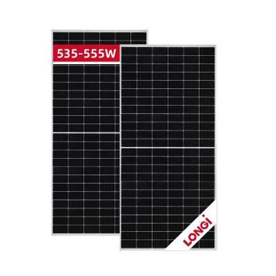 China Longi Hi-Mo5 182mmx182mm Solar Panels 540W 545W 550W 555W Ja Solar Panels 182mm 144Cells Longi Solar Panels Factory Price for sale