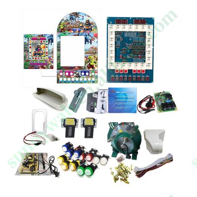 China Metal+acrylic+plastic Wholesale Customized Mario 3 Kit With Multi Coin Selector And 110V Power Source for sale