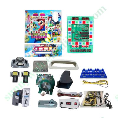 China Metal+acrylic+plastic fruit king/top Mario Slot Game Table Machine Mario Game Gambling Machine Indoor subway/board slot machine kit for sale