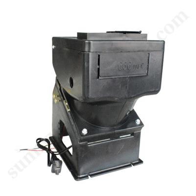 China Aracde Coin Operated Machine 110V 220V Steaming 6 Hole Black Plastic Coin Hopper For Game Machine for sale