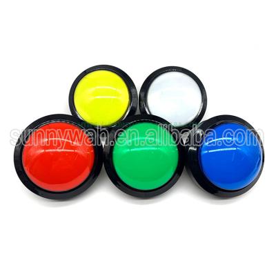 China PC plastic button for game big round button for sale