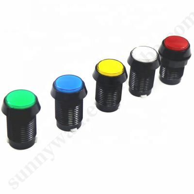 China 30mm slot machine push button switch momentary with LED light SR-30 for sale