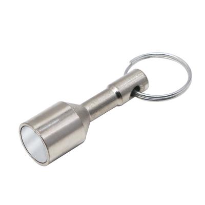 China Allmagnet Industrial Magnet Wholesale Customized Keychain High Quality Holder Magnet Metal Neodymium Pocket Testing Key Chain for sale