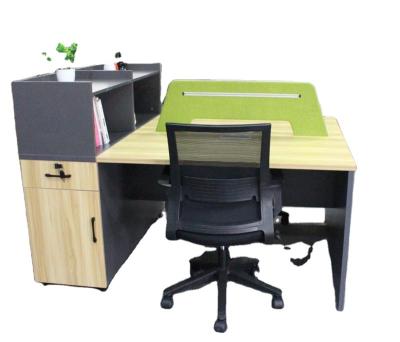 China Original modern high quality durable wooden aluminum frame simple desk for sale