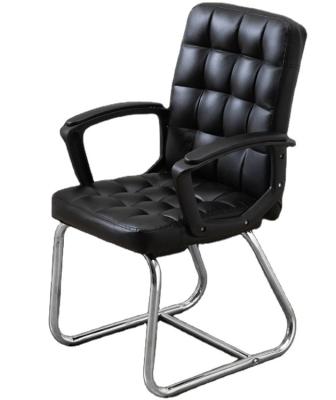 China White Stuff Mesh Swivel Good Quality PVC Manager Adjustable Mid-Back Computer Manager Office Popular Task Ergonomic Office Chair for sale