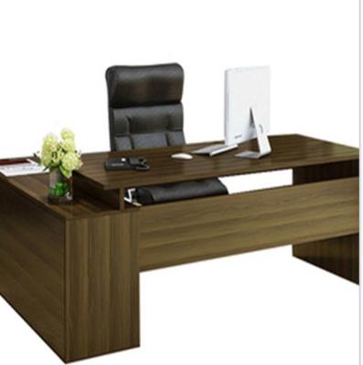 China Walnut Custom Furniture Executive Boss Director Custom Production Staff Luxury Wooden Desk for sale