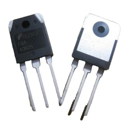 중국 FQA40N25 고전압 전력 Mosfet 전자 칩  브랜드 뉴 원형 TO-3P 판매용