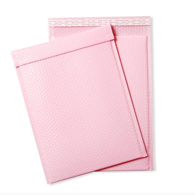 China Custom Biodegradable Quakeproof Eyeshadow Packaging Bag Logo Mailing Paper Packaging Bag Cosmetic Mailing Envelopes Bubble Bag for sale