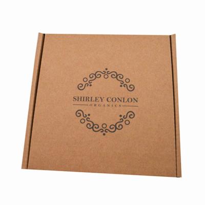 China China Materials Supplier Wholesale Recycled Custom Folded Kraft Paper Corrugated Paper Box Shipping Cardboard Mailing Box For Razor Shaving Tool for sale