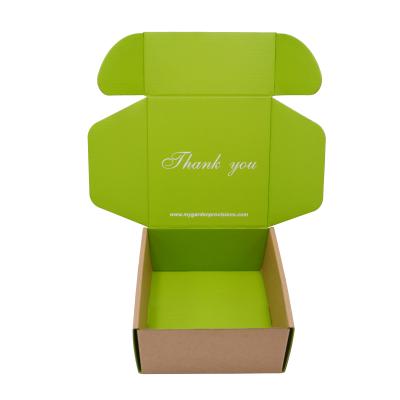 China Recycled Materials Custom Logo Recycled Manual Razor Box Foldable Paper Packing Razor Mailing Box Durable Corrugated Mailing Box for sale