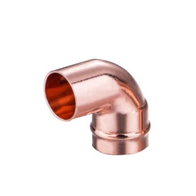 China 90D Elbow FTGxC Copper Welding Ring Copper Fittings for sale