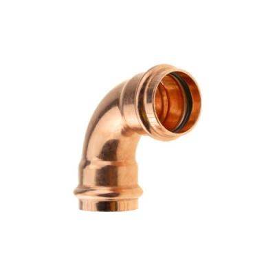 China 90D Copper ELBOW C*C COPPER PRESS FITTINGS V TYPE for sale