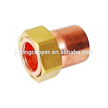 China Straight Equal and Bent Tap Connector Copper Fitting for sale