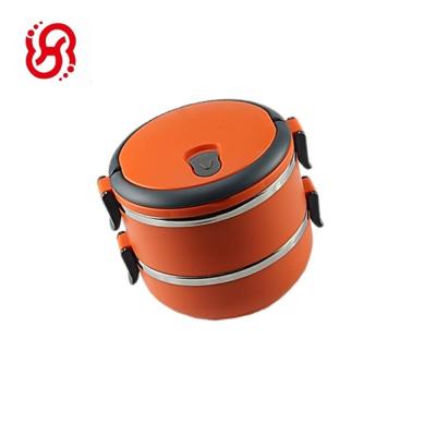 China 2018 Sustainable Insulated Food Warmer Lunch Box With Handle , Keep Thermos Lunch Box Warm 24 Hours for sale