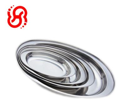 China Sustainable Beauty Dish Mini Stainless Steel Satellite Dish Serving Tray For Dishwasher Machine for sale