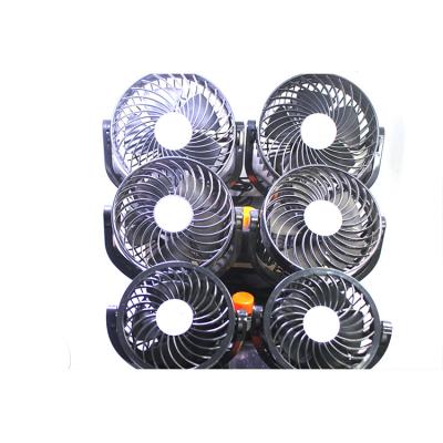 China Large trucks Manufacturer Supply Roof Air 360 Rotatable Cooling Dual Car Ventilation Fan for sale