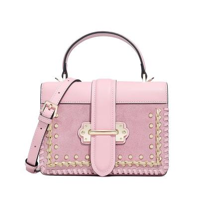 China Factory Guangzhou Ladies Durable Leather Custom Women Handbag Luxury Cross - Body Bag for sale