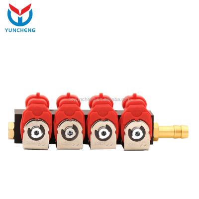 China yuncheng oem aluminum cng lpg fuel injectors made in china for sale