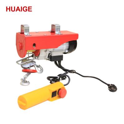 China HUAIGE Hotels High Quality Durable DC 220V 8000 Pounds Wire Rope Winch Electric Wire for sale