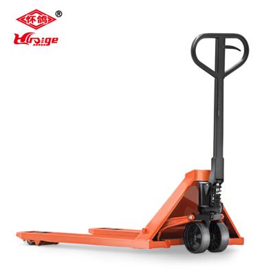 China 2000kg-3000kg Nylon Hand Pallet Jack Hydraulic Pump Manual Pallet Truck for sale