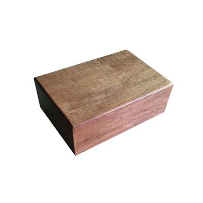 China Viable Simplicity Pet Urns Traditional Wooden Cats Dogs Small Animal Casket for sale