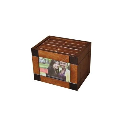 China Padauk Painting Buckle Household Photo Storage Box Picture CLASSIC Solid Wood Wooden Box for sale