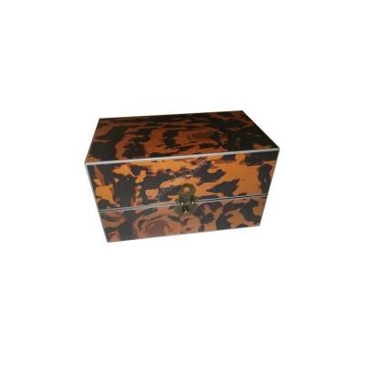 China Sustainable Palm Direct Selling Painting Household Products Red Solid Wood Wooden Storage Crate for sale