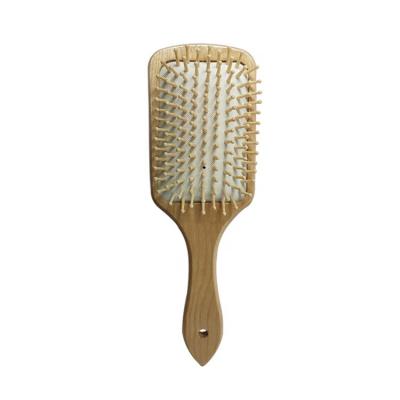 China Promotion Gifts Custom Cheap Personalized Beauty Care Tool OEM Laser Engraving Bamboo Wooden Air Cushion Hair Brush Comb for sale