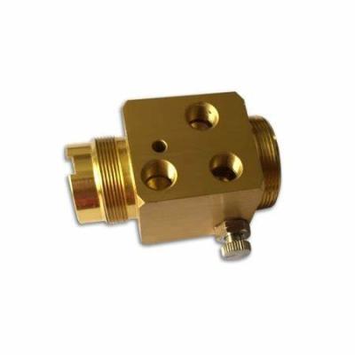 China Precision Customized Brass CNC Parts Polished Finish With Electrical Conductivity for sale