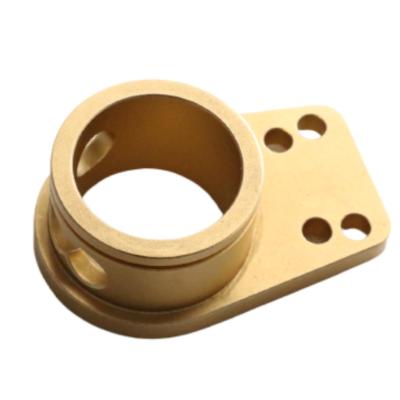 China 0.01mm Tolerance Brass Bronze Copper Precision CNC Machined Components for sale