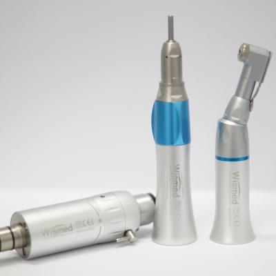 China Water Jet Steel External Watercourse Against Right Angle Dental Low Speed ​​Micro Surgical Handpiece Motor for sale