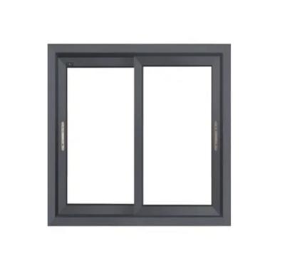 China Sliding High Quality Single Heat Insulation Thermal Sound Reduction Break Panel Aluminum Casement Window for sale