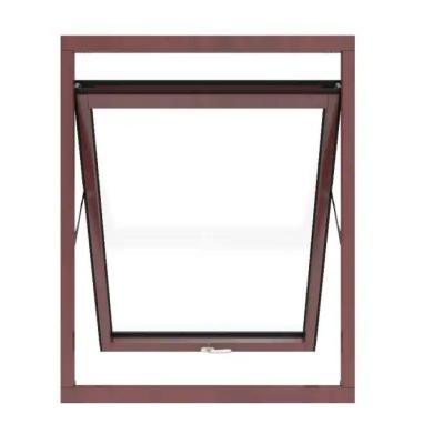 China Sliding Custom Color And Size Windproof Aluminum Casement Window With Screen for sale