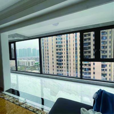 China CE Certificates Triple Magnetic Pane Exquisite Aluminum Alloy Casement Window for sale