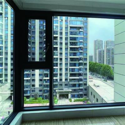 China Magnetic Screen China Tilt And Rotate Aluminum Casement Window for sale