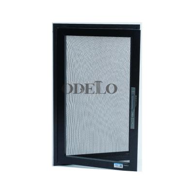 China Modern Hot Sale Retractable Stained Glass Screen Open Inward Window Screens for sale