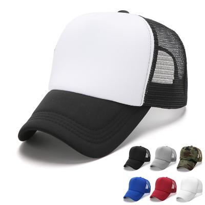 China COMMON Logo Embroidery Printing Custom 5 Panels Pay Off Net Trucker Hat for sale