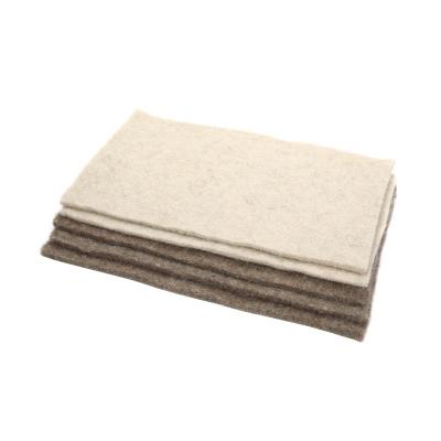 China SANXING 100% Sustainable Wool Felt Wool Fabric for sale