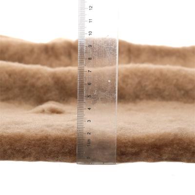 China Anti-Static Heat Maintain Camel Hair Wadding Felt For Comforter And Clothes for sale