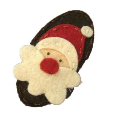 China Waterproof Christmas Needle Punched Unbleached Wool Felt for sale