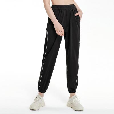 China Excellent Quality Loose Women's Breathable Summer Working Casual Loose Pants for sale